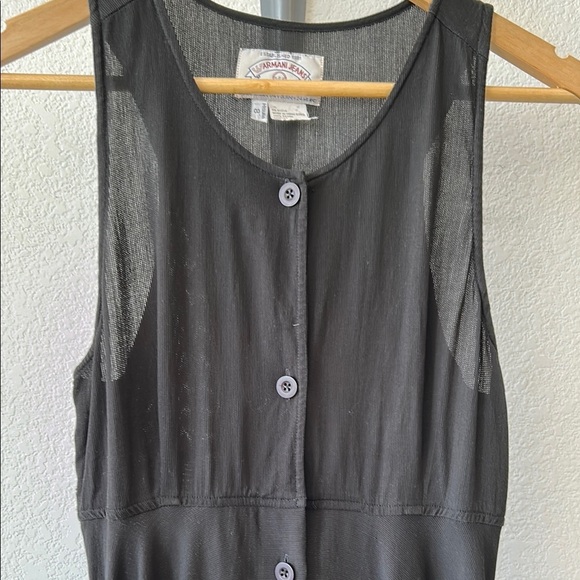 Armani Jeans Black Sleeveless Dress size 8 - Picture 2 of 7